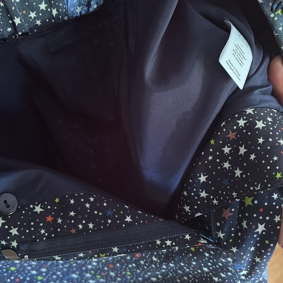 Navy romper (shorts) with colourful stars. NWT “Likely” brand. Size 8 - Picture 7 of 8